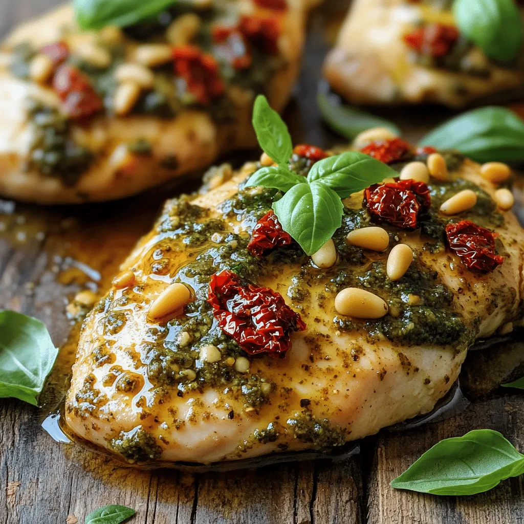 Sun-Dried Tomato Pesto Chicken Flavorful Dinner Idea