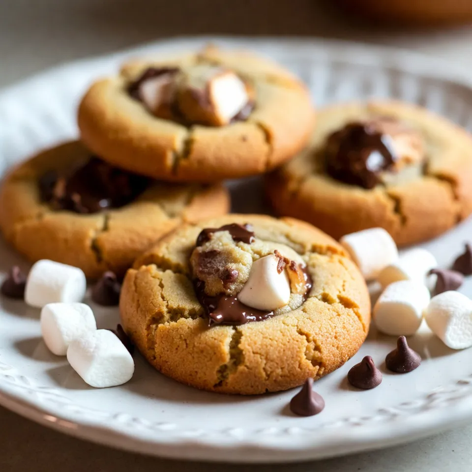 S’mores Stuffed Cookies Delightful and Easy Recipe
