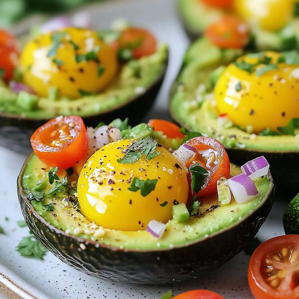Avocado Egg Breakfast Cups Healthy and Filling Meal