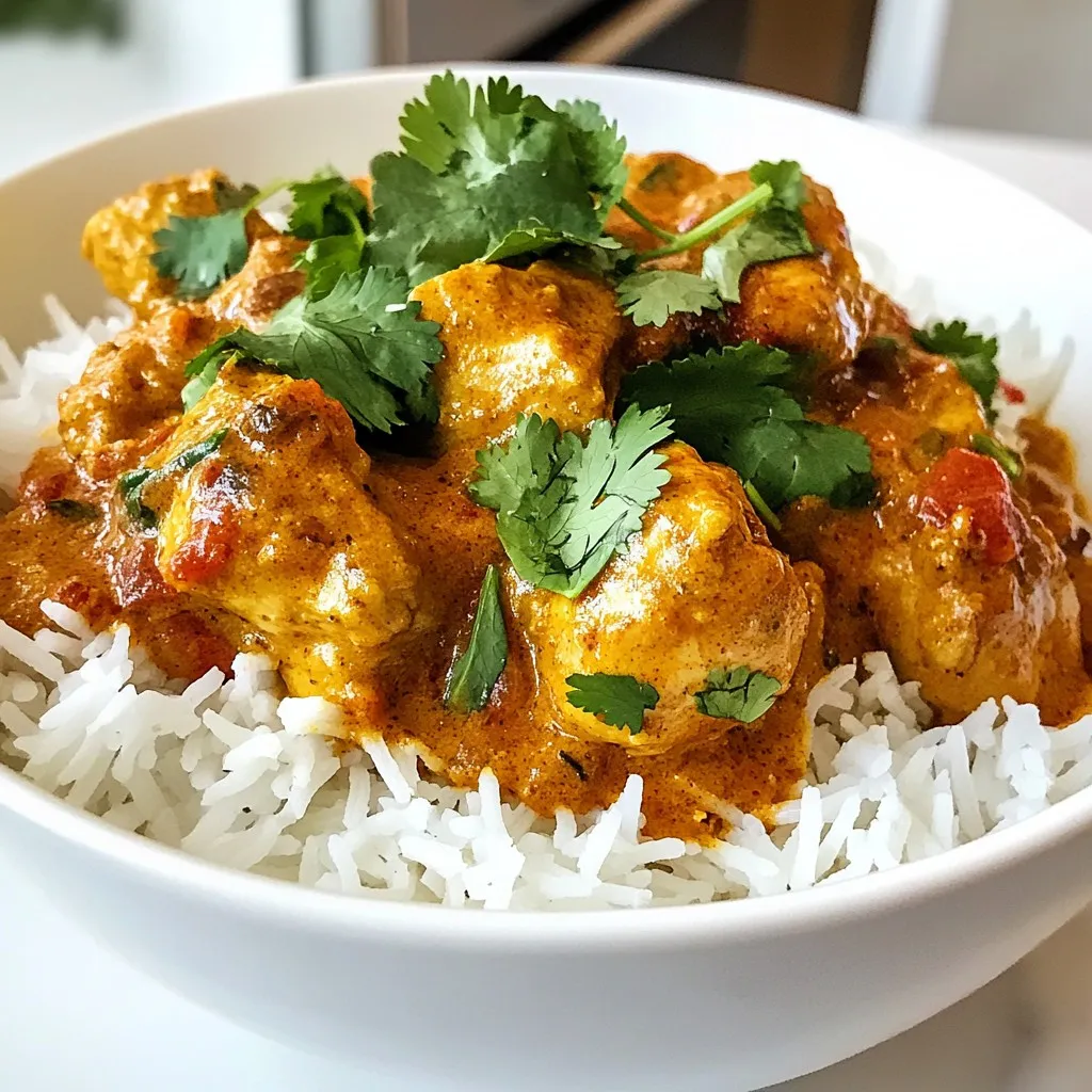 Savory Slow Cooker Butter Chicken Simple Recipe Enjoyment