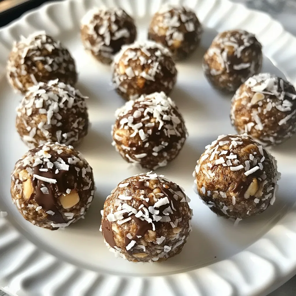 Almond Joy Energy Balls Tasty and Healthy Snack
