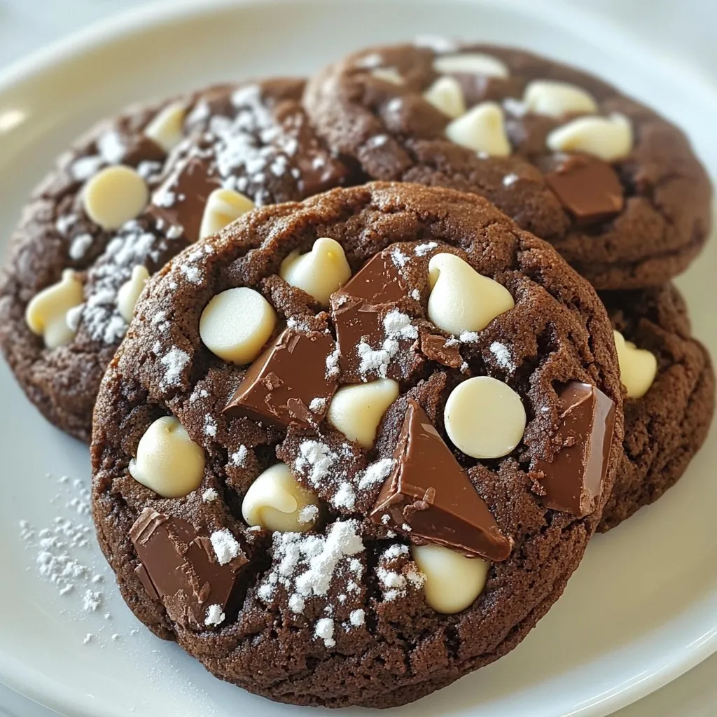 Chewy Double Chocolate Cookies Simple and Tasty Treat