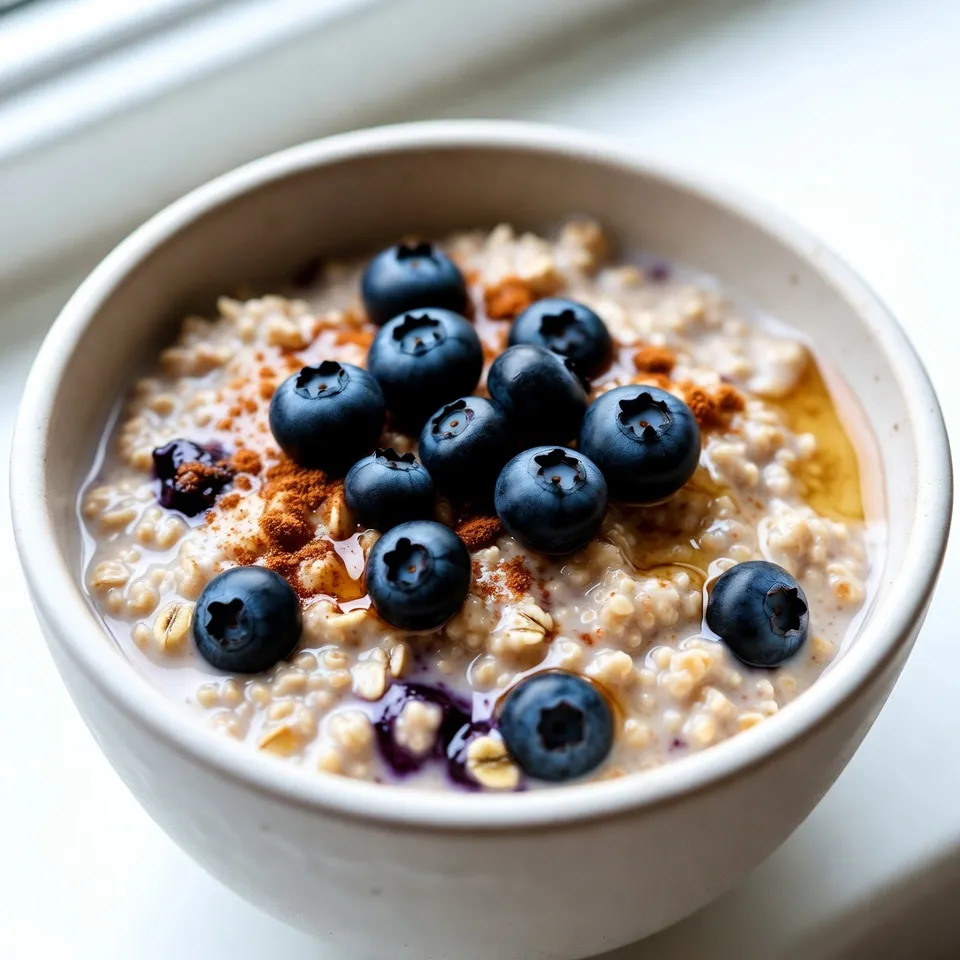 Blueberry Muffin Overnight Oats Easy and Healthy Recipe