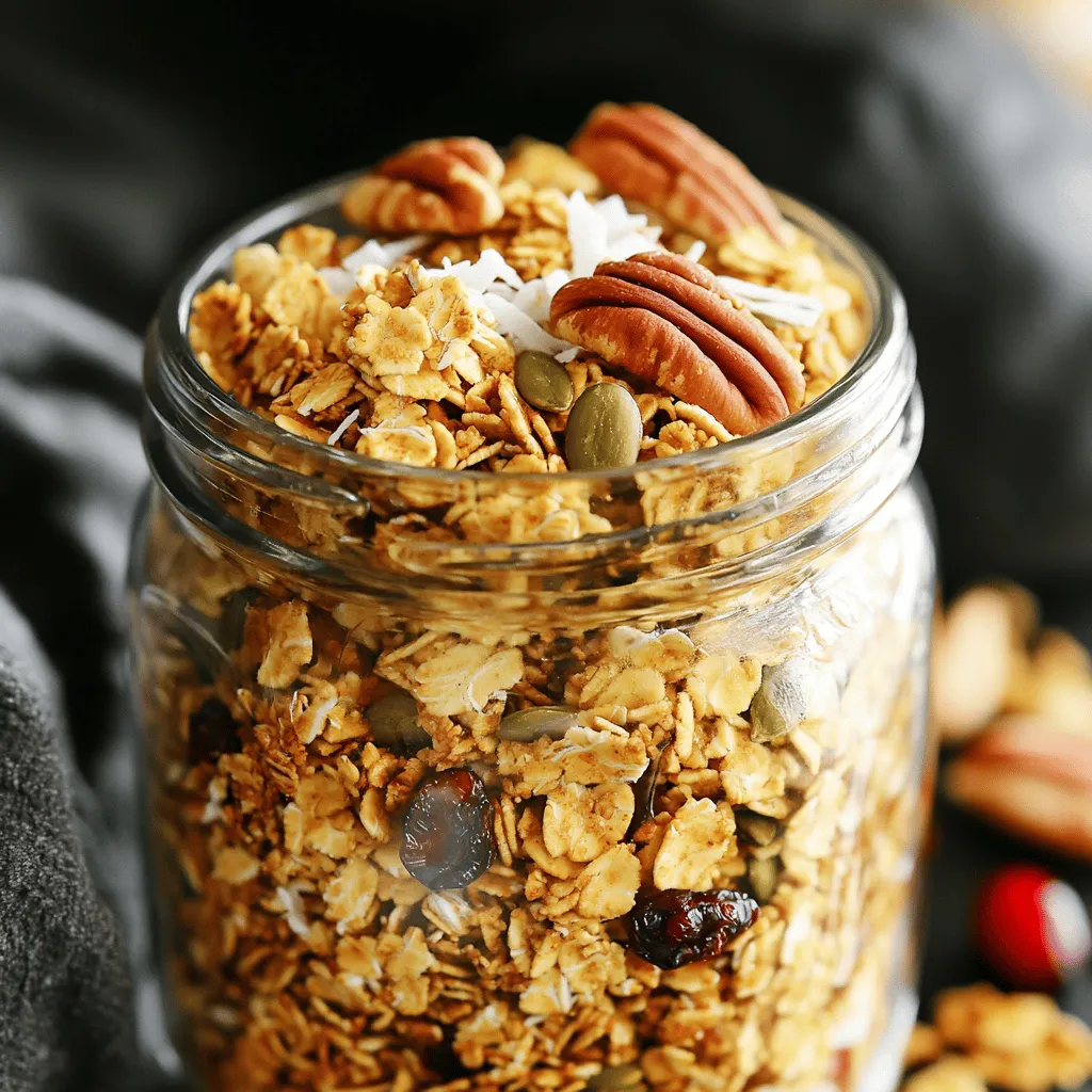 Maple Pecan Granola Crunchy and Satisfying Recipe