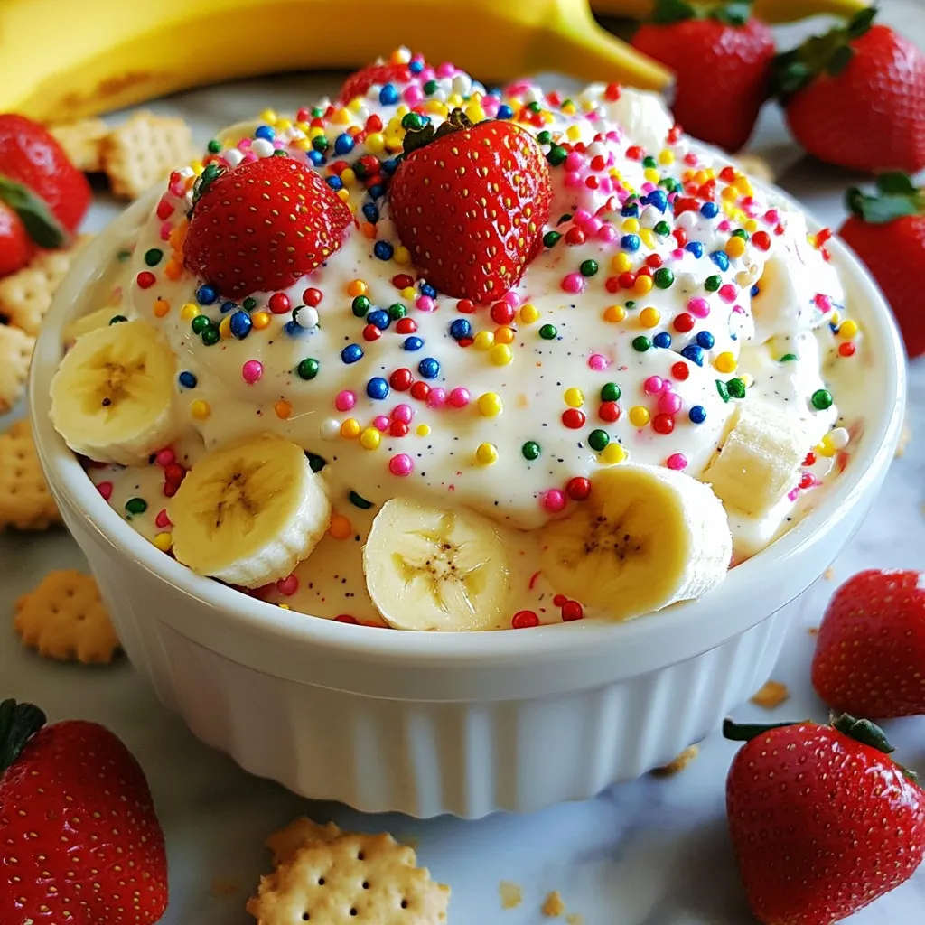 Funfetti Cake Batter Dip Easy and Tasty Treat