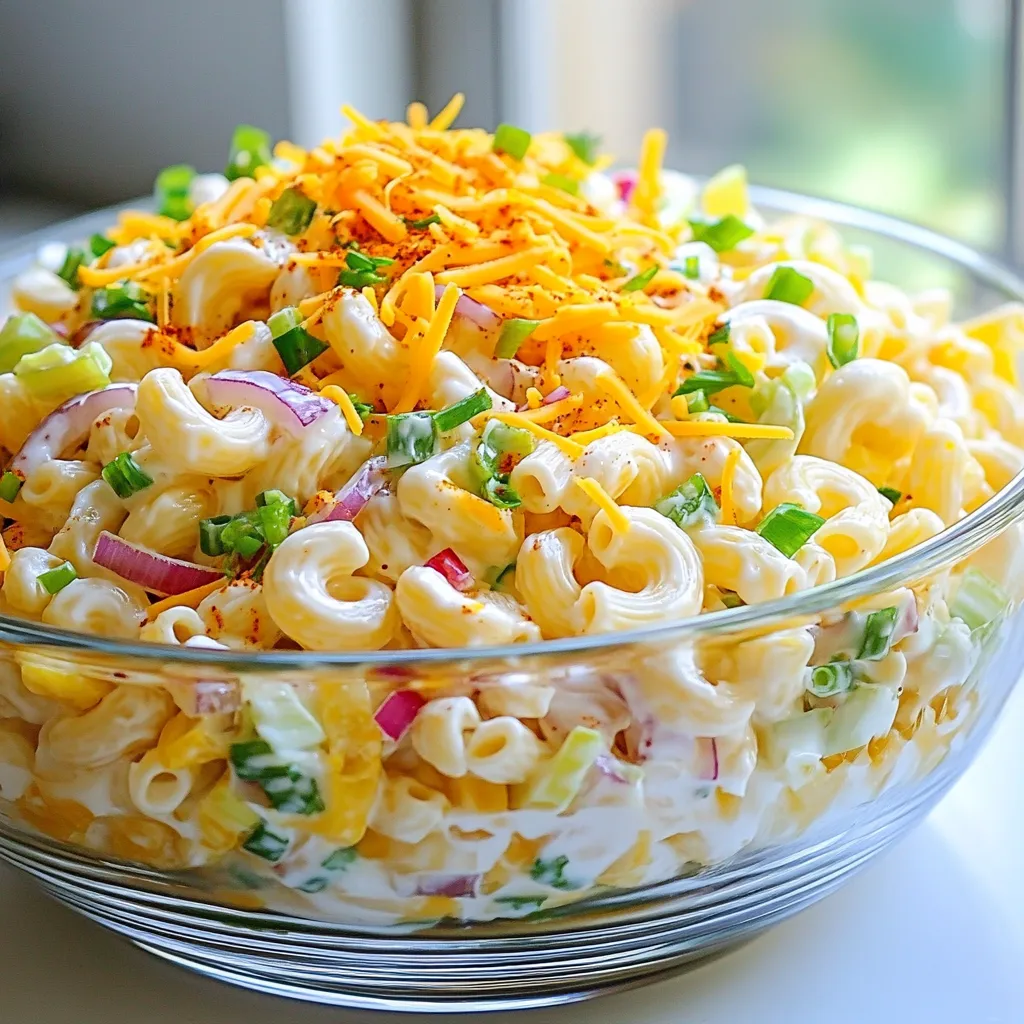 Guy Fieri Macaroni Salad Quick and Flavorful Recipe