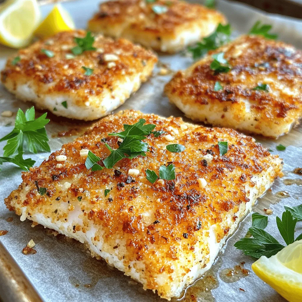 Parmesan Crusted Tilapia Tasty and Simple Dinner Idea