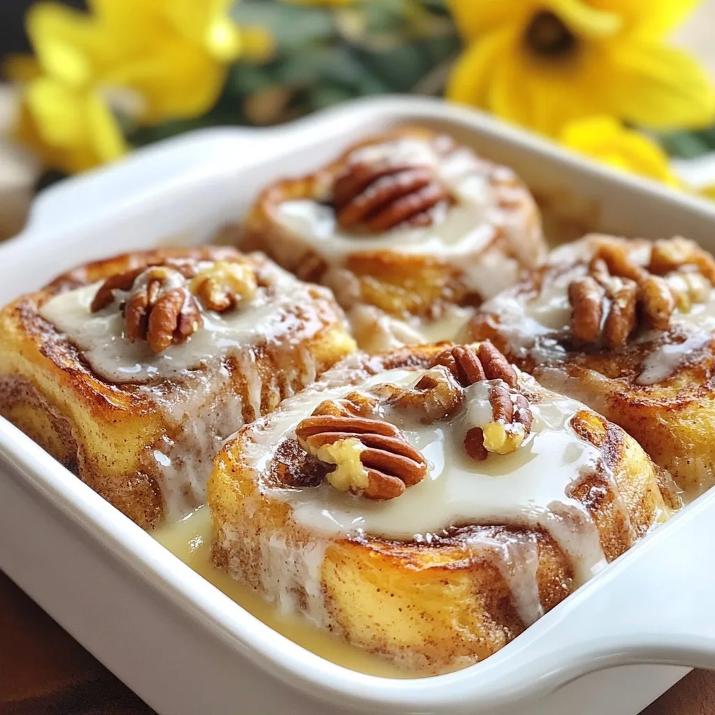 Cinnamon Roll French Toast Bake Delightful Morning Treat