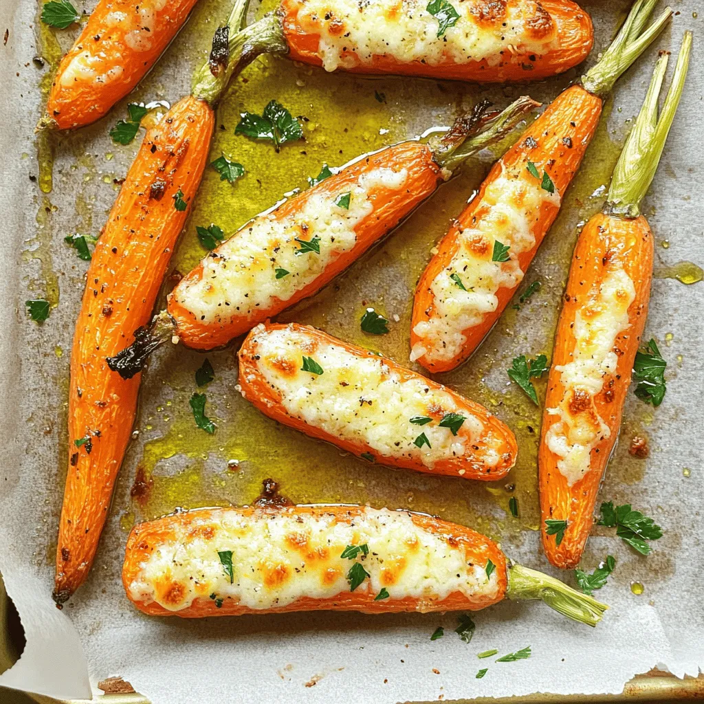Garlic Parmesan Roasted Carrots Savory and Simple Dish