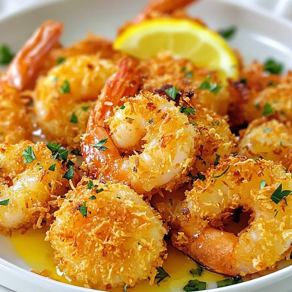 Air Fryer Coconut Shrimp Crunchy and Flavorful Snack