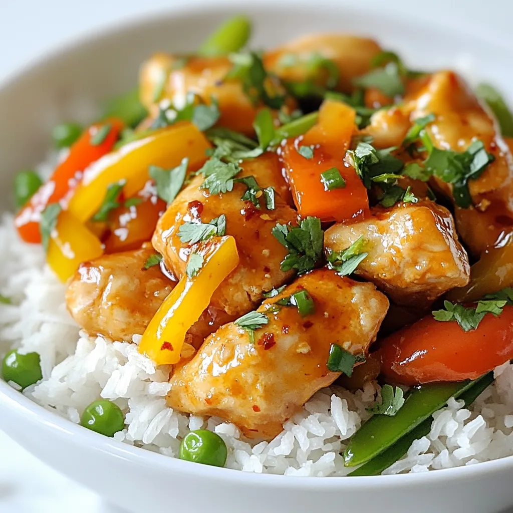 Sweet Chili Chicken Stir Fry Flavorful and Quick Meal
