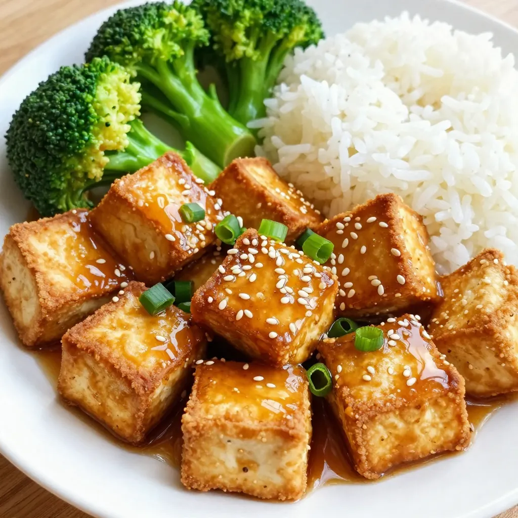 Crispy Honey Garlic Tofu Flavorful and Easy Recipe