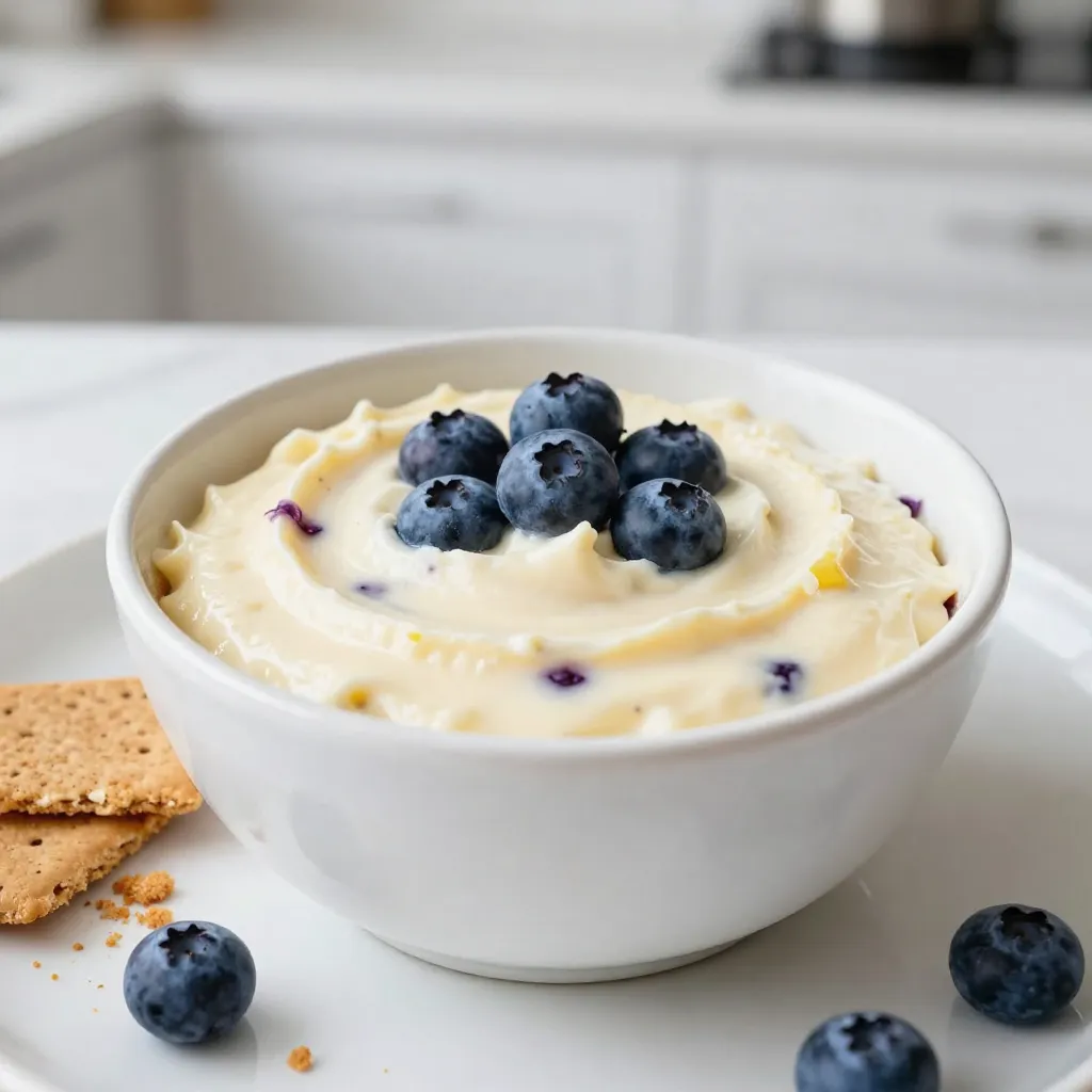 Lemon Blueberry Cheesecake Dip Delightful and Easy