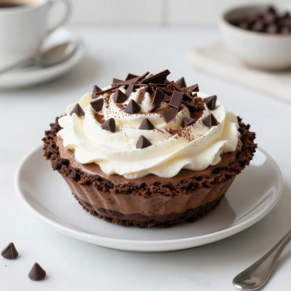 Mocha Chip Ice Cream Pie Irresistible Summer Treat