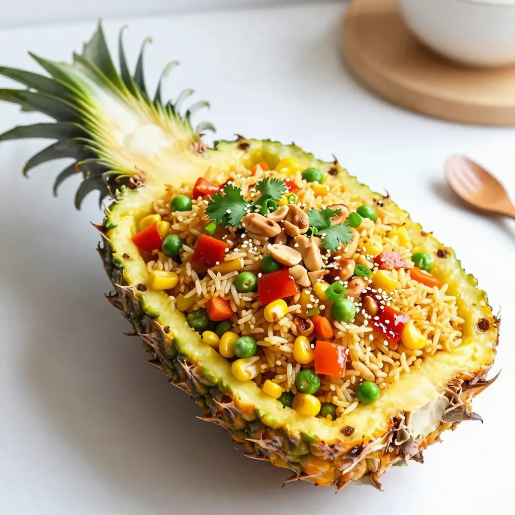Pineapple Fried Rice Simple and Flavorful Dish