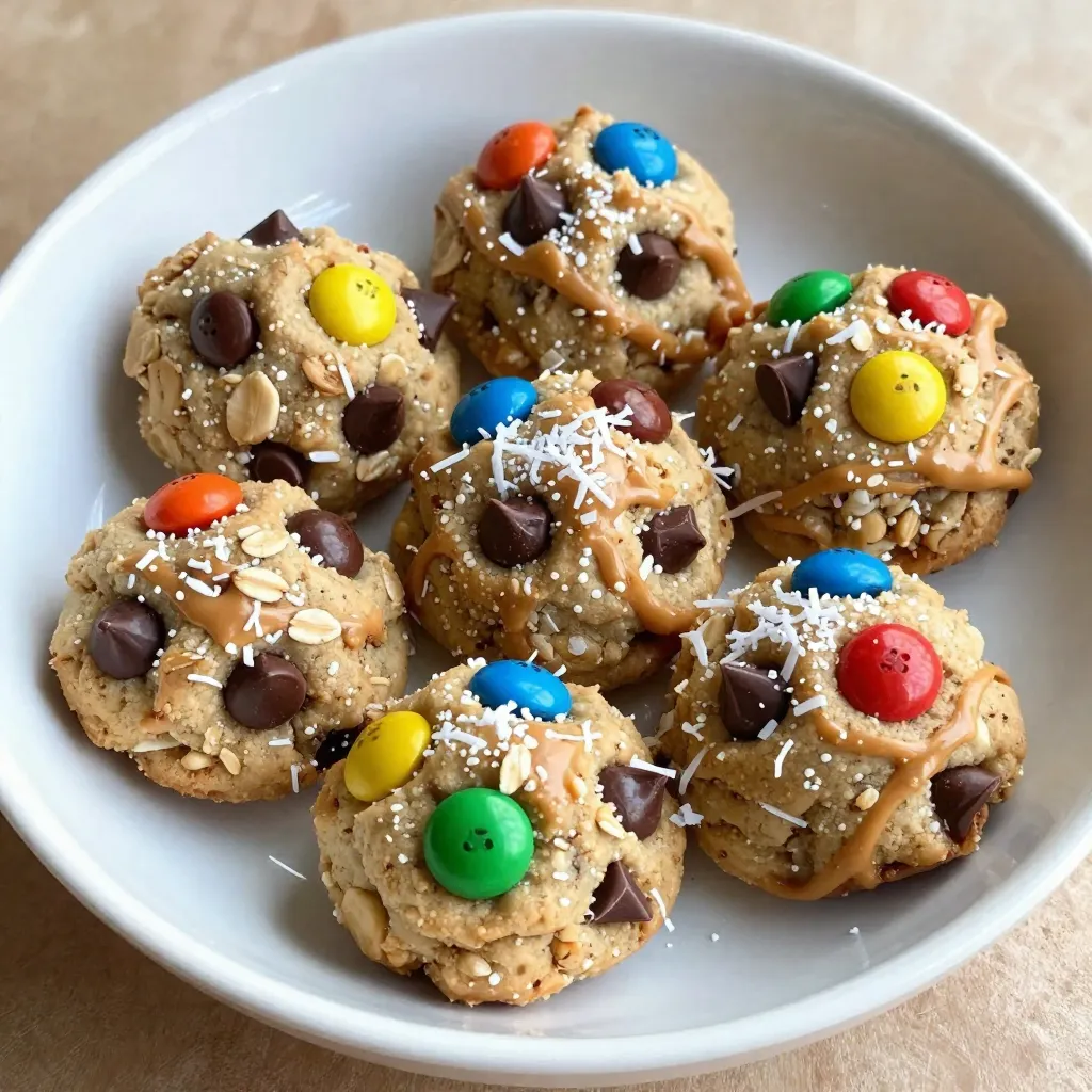 No-Bake Monster Cookie Bites Easy and Fun Recipe