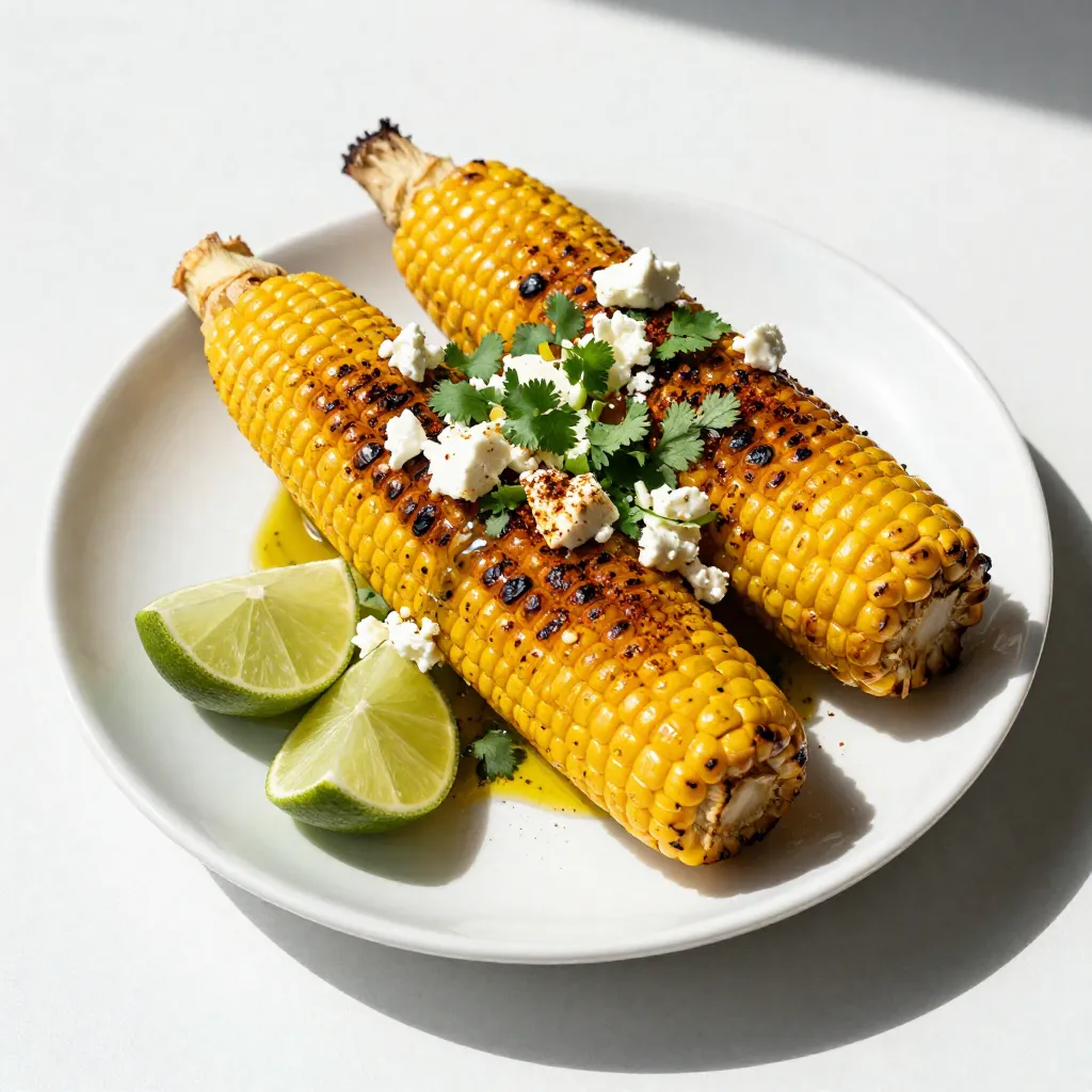 Chipotle Lime Grilled Corn Delightful Summer Side