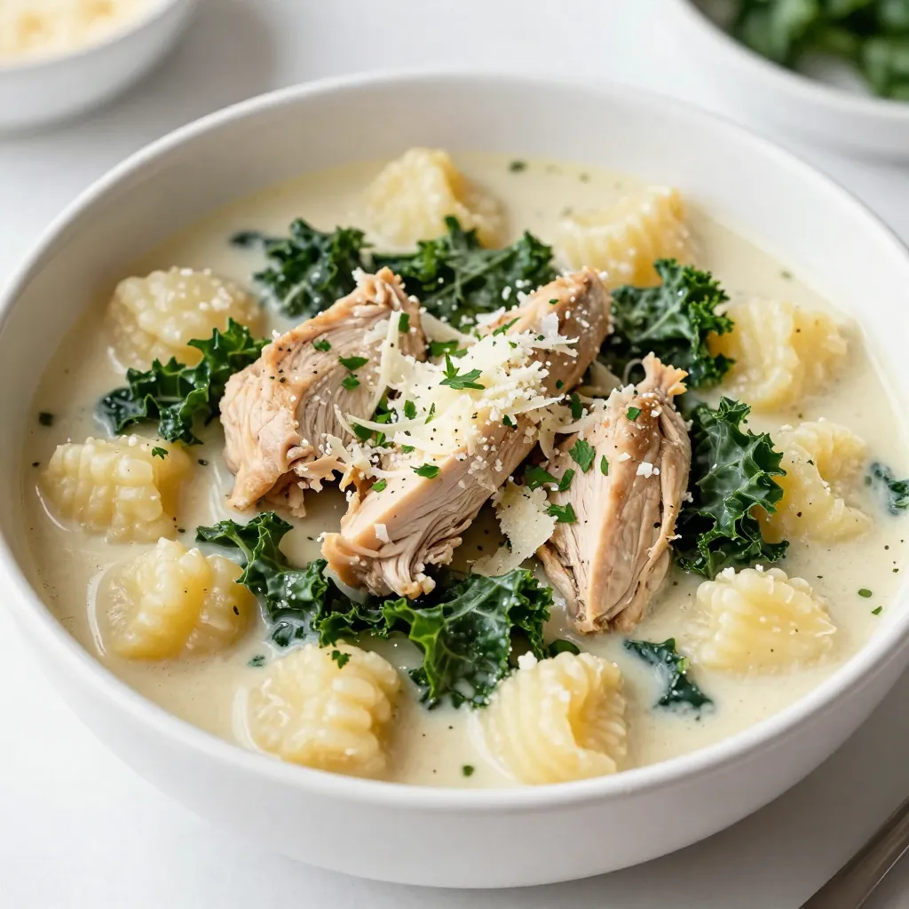 Tuscan Chicken Gnocchi Soup Flavorful and Simple Meal