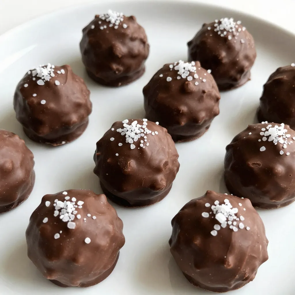Chocolate Chip Cookie Dough Truffles Irresistible Treat
