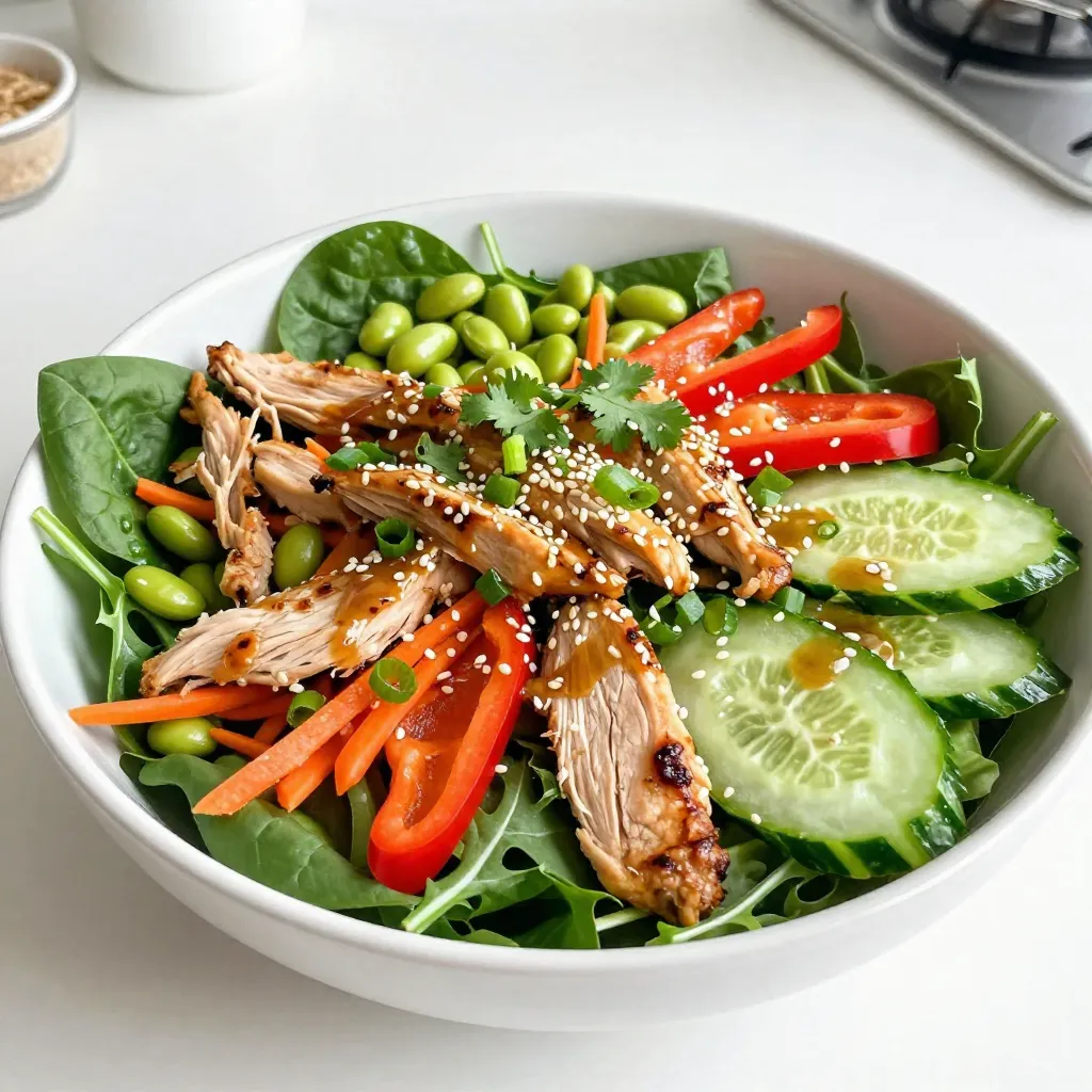 Asian Sesame Chicken Salad Flavorful and Simple Meal