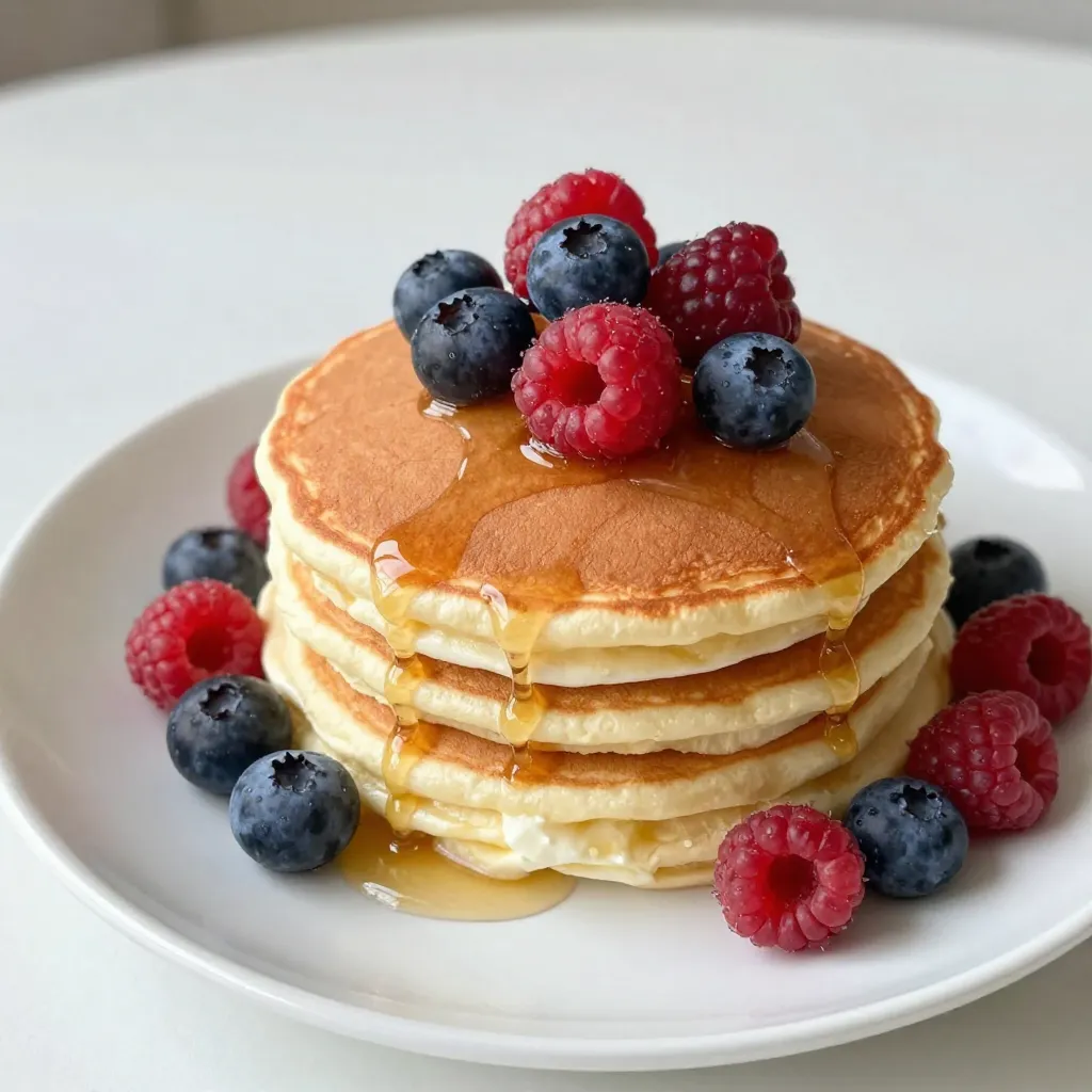 Greek Yogurt Pancakes Fluffy and Easy Recipe