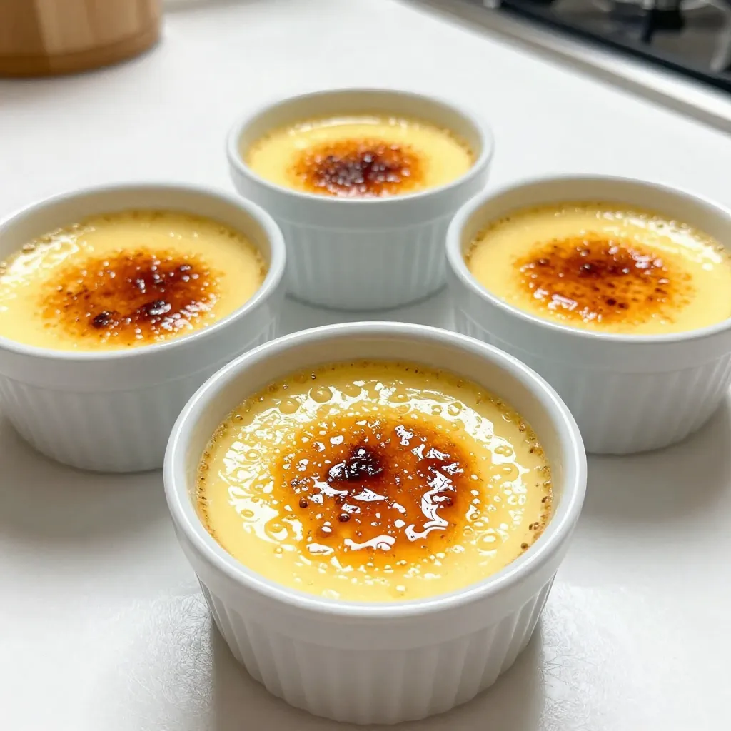 Vanilla Bean Crème Brûlée Rich and Creamy Delight