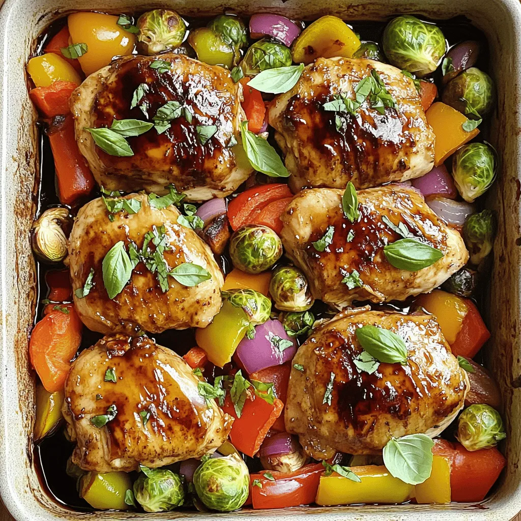 Balsamic Glazed Chicken and Veggies Flavorful Delight