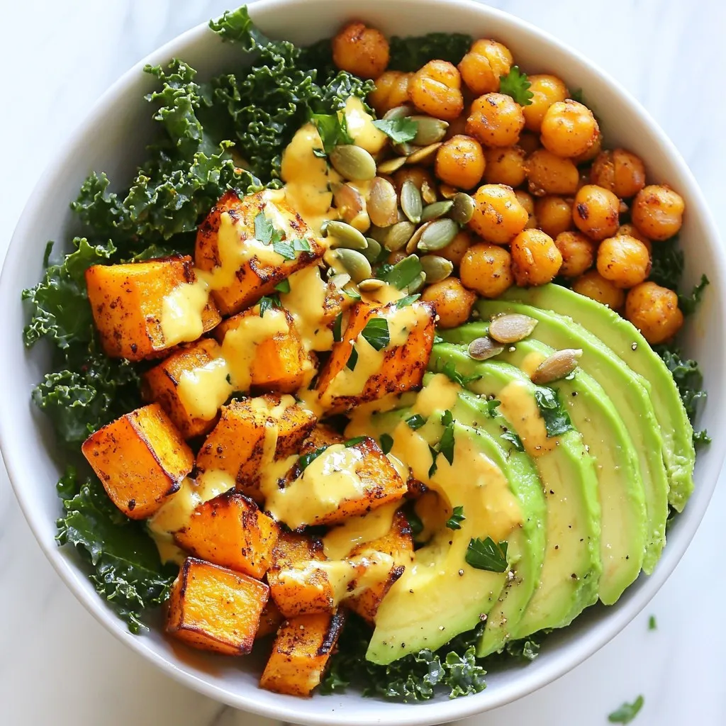 Sweet Potato Chickpea Buddha Bowls Flavorful Meal Idea