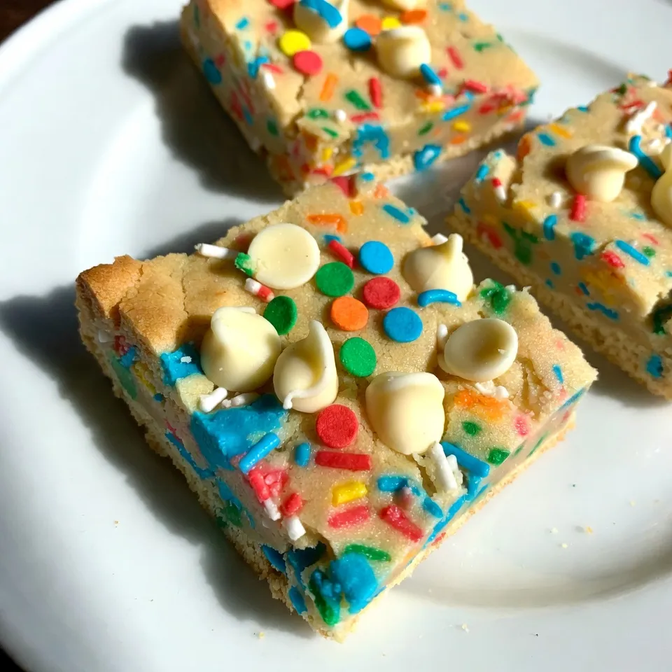 Funfetti Sugar Cookie Bars Delightful and Easy Recipe