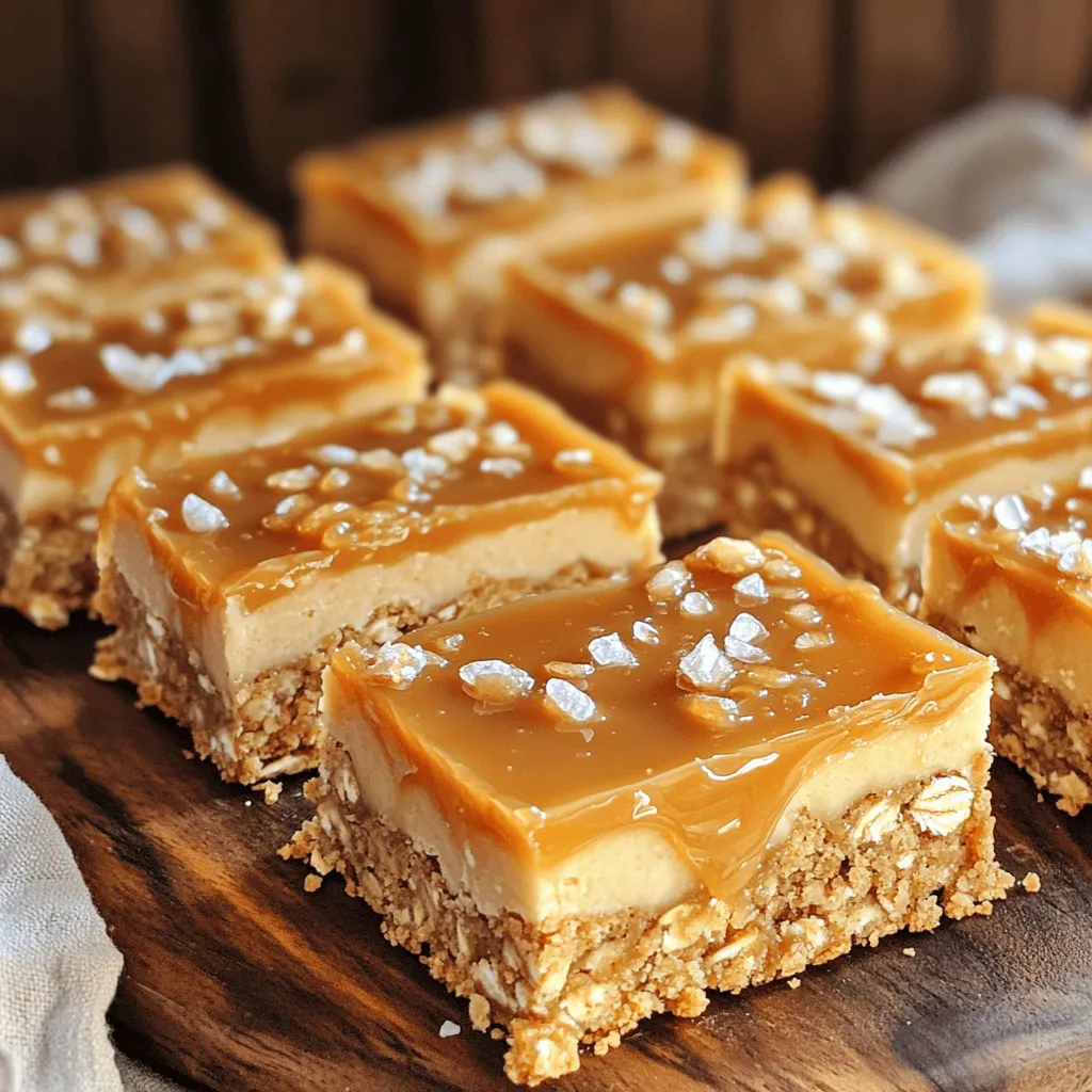 No-Bake Caramel Cookie Dough Bars Simple Recipe
