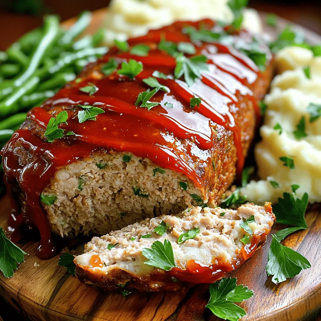 Garlic Herb Turkey Meatloaf Savory and Simple Recipe