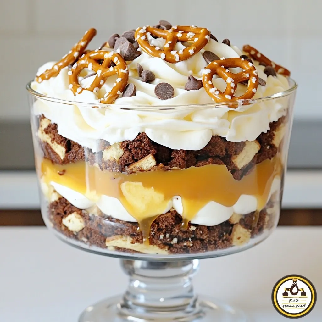 Salted Caramel Brownie Trifle Irresistible Dessert Delight