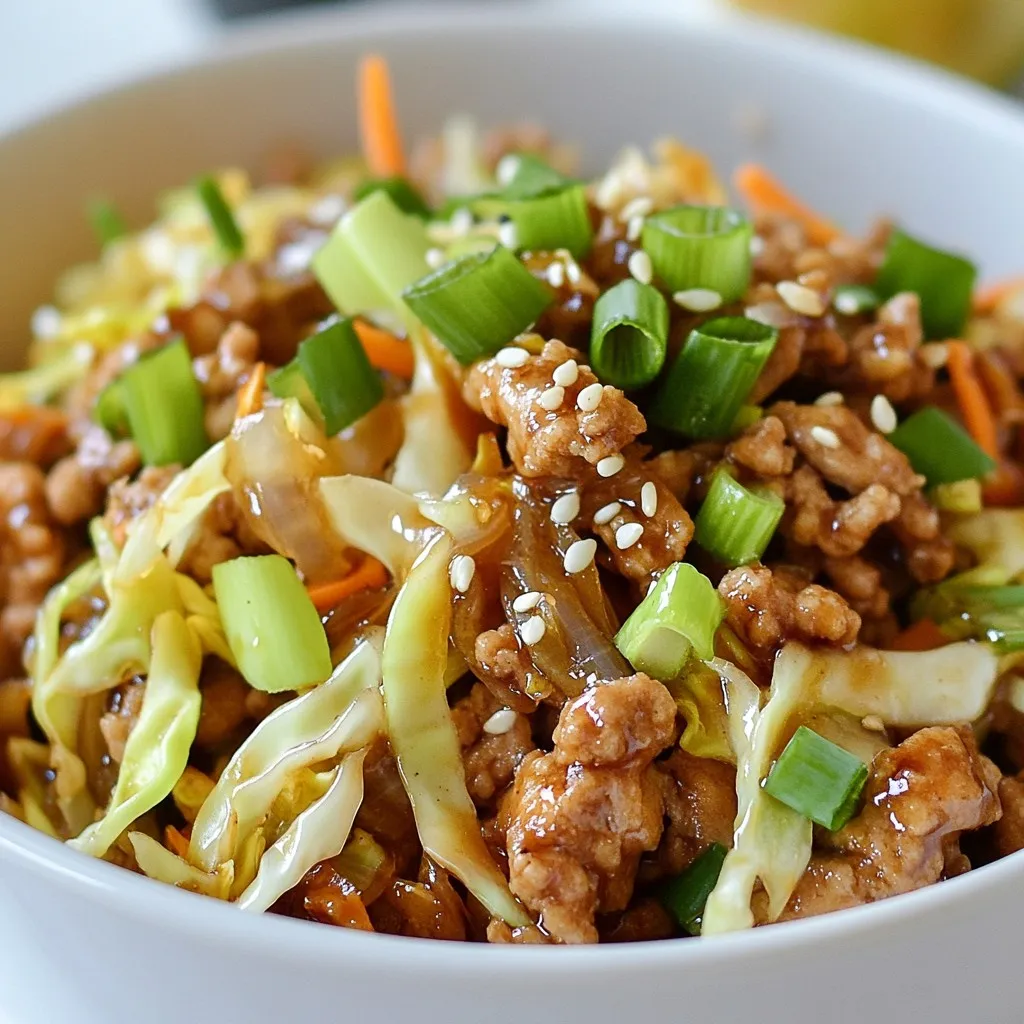 Egg Roll in a Bowl – Tasty Weeknight Delight