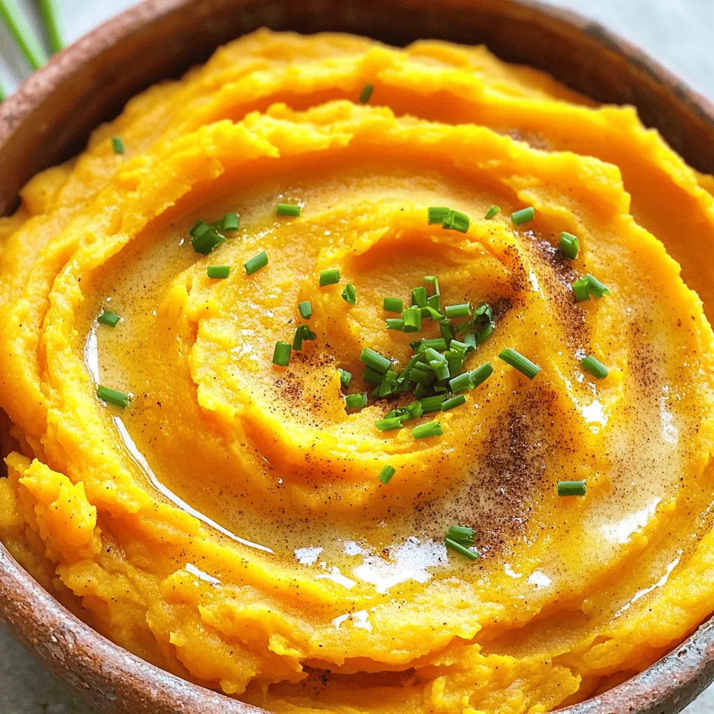 Buttery Mashed Sweet Potatoes Slow Cooker Delight