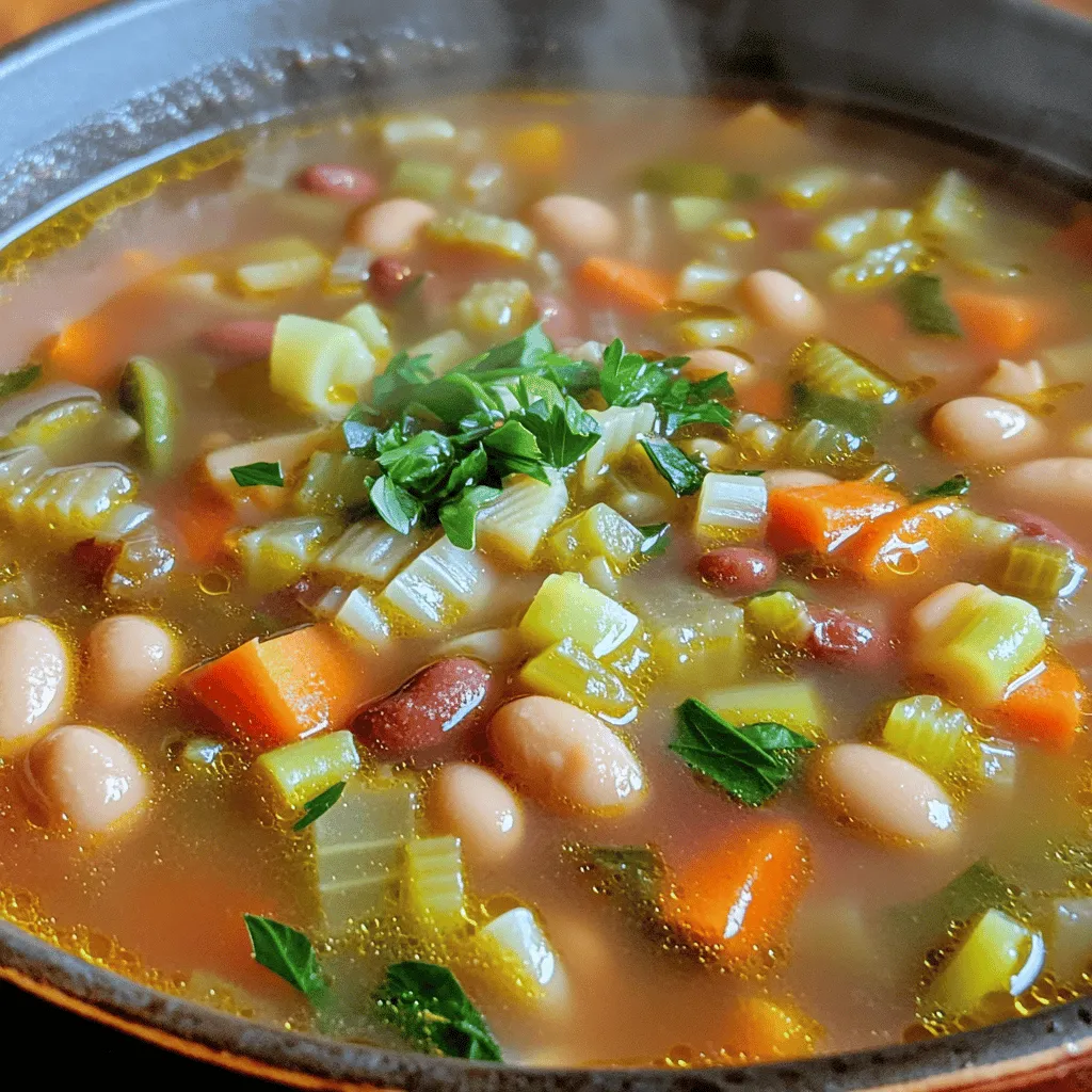 Veggie Packed Minestrone Soup Nutrient-Rich Delight