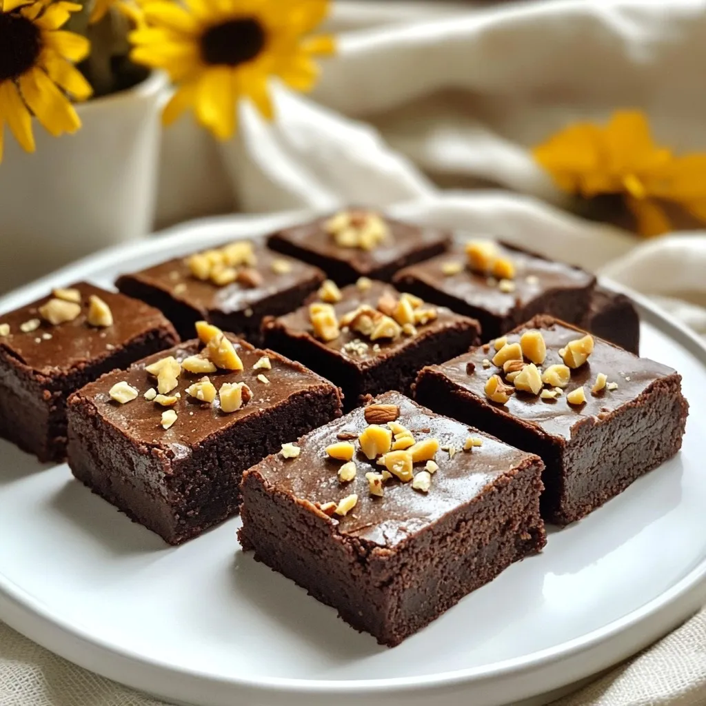 Savory Sweet Potato Chocolate Brownies Delight