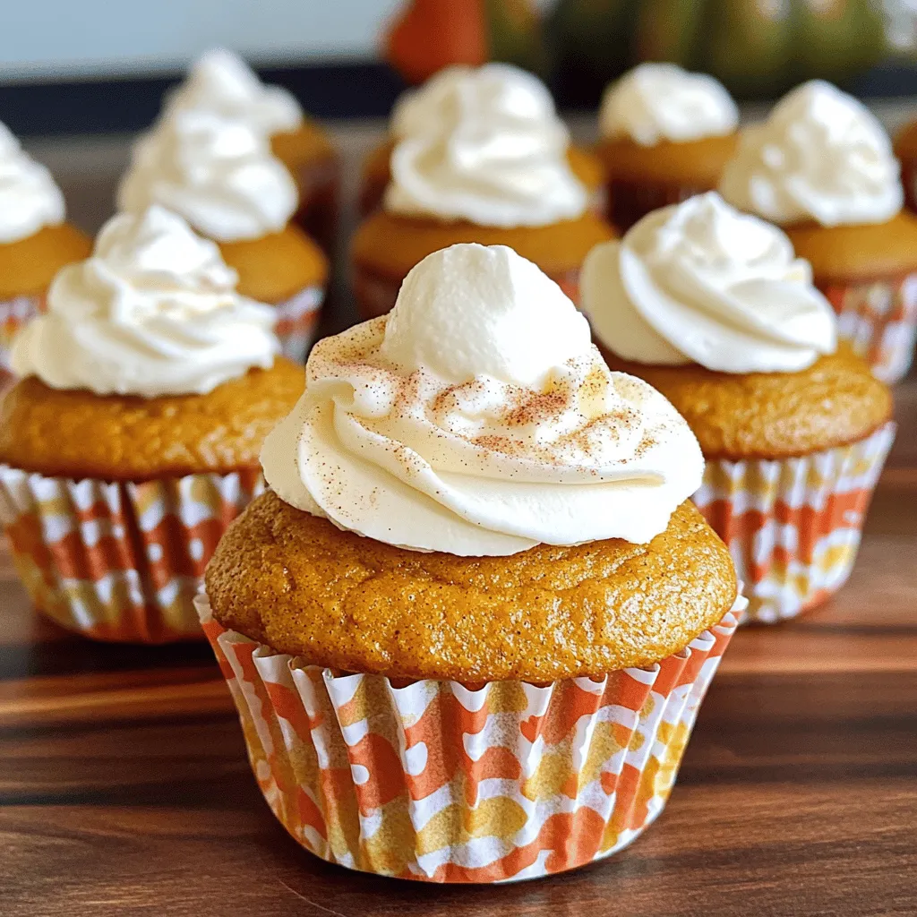 Pumpkin Pie Cupcakes Delightful Fall Treats Ahead