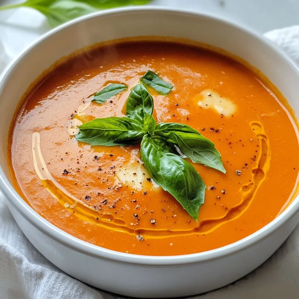 Roasted Red Pepper Gouda Soup Hearty and Simple Recipe