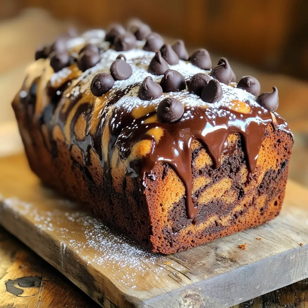 Chocolate Marble Loaf Delightful and Easy Recipe