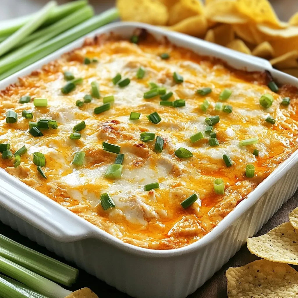Baked Buffalo Chicken Dip Bold and Flavorful Recipe
