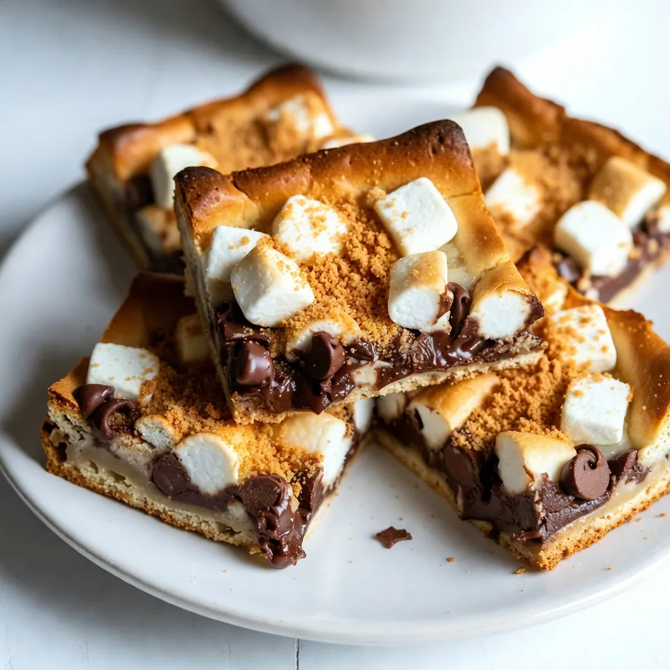 Chocolate Chip S’mores Bars Irresistible and Easy Treat