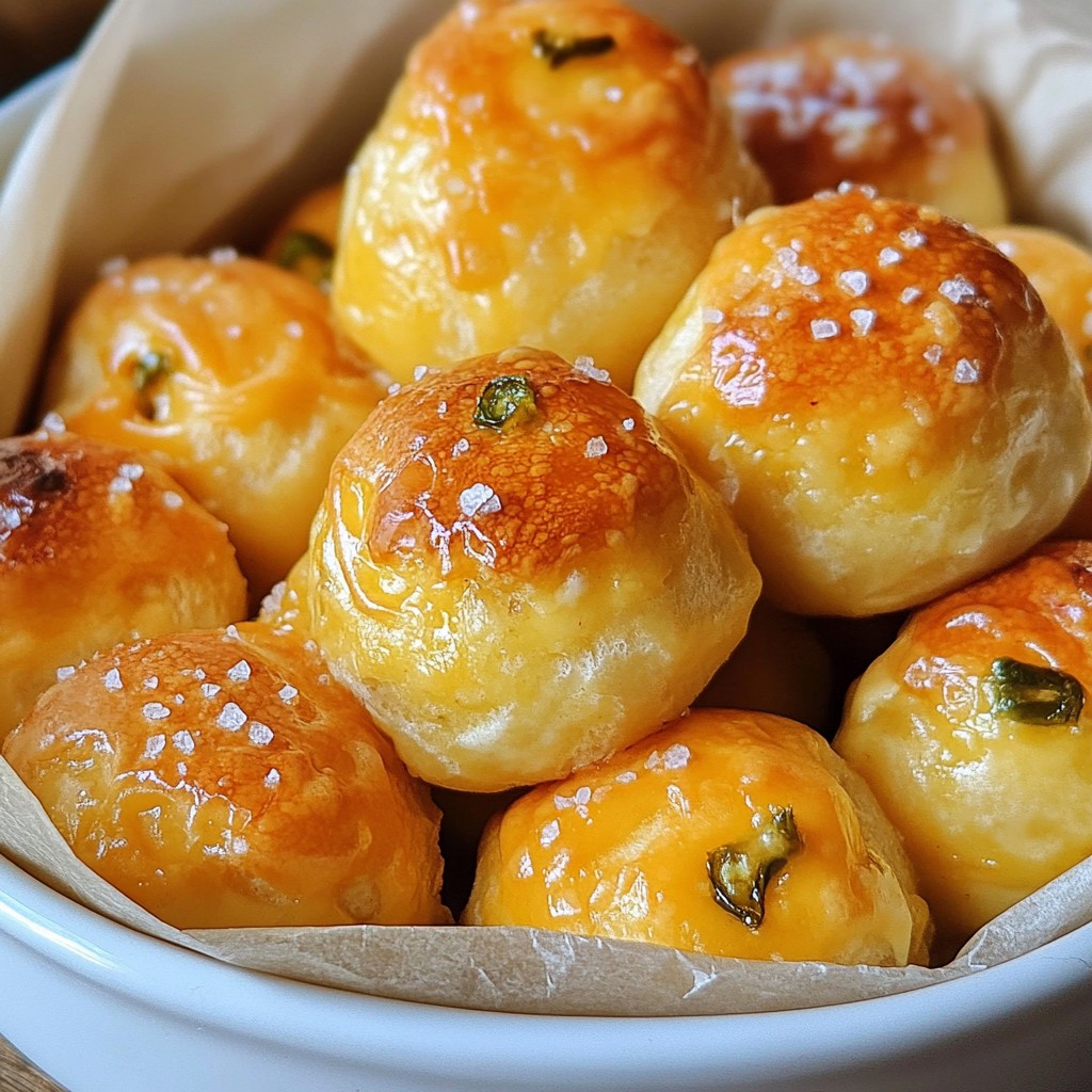 Jalapeño Cheddar Pretzel Bites Tasty and Easy Recipe