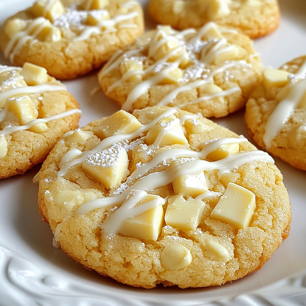 White Chocolate Macadamia Cookies Soft and Chewy Treat