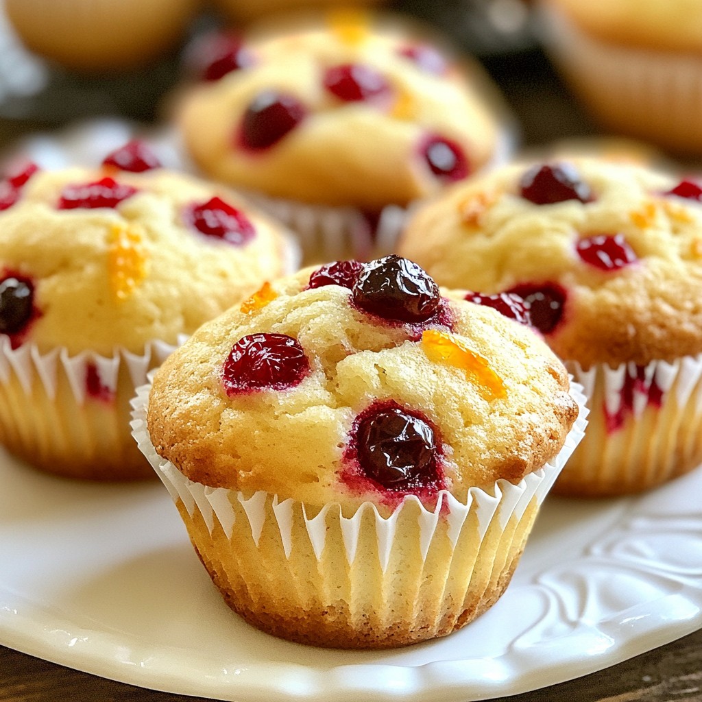 Cranberry Orange Muffins Flavorful and Simple Recipe