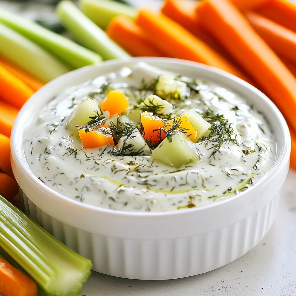 Greek Yogurt Ranch Dip Fresh and Flavorful Delight