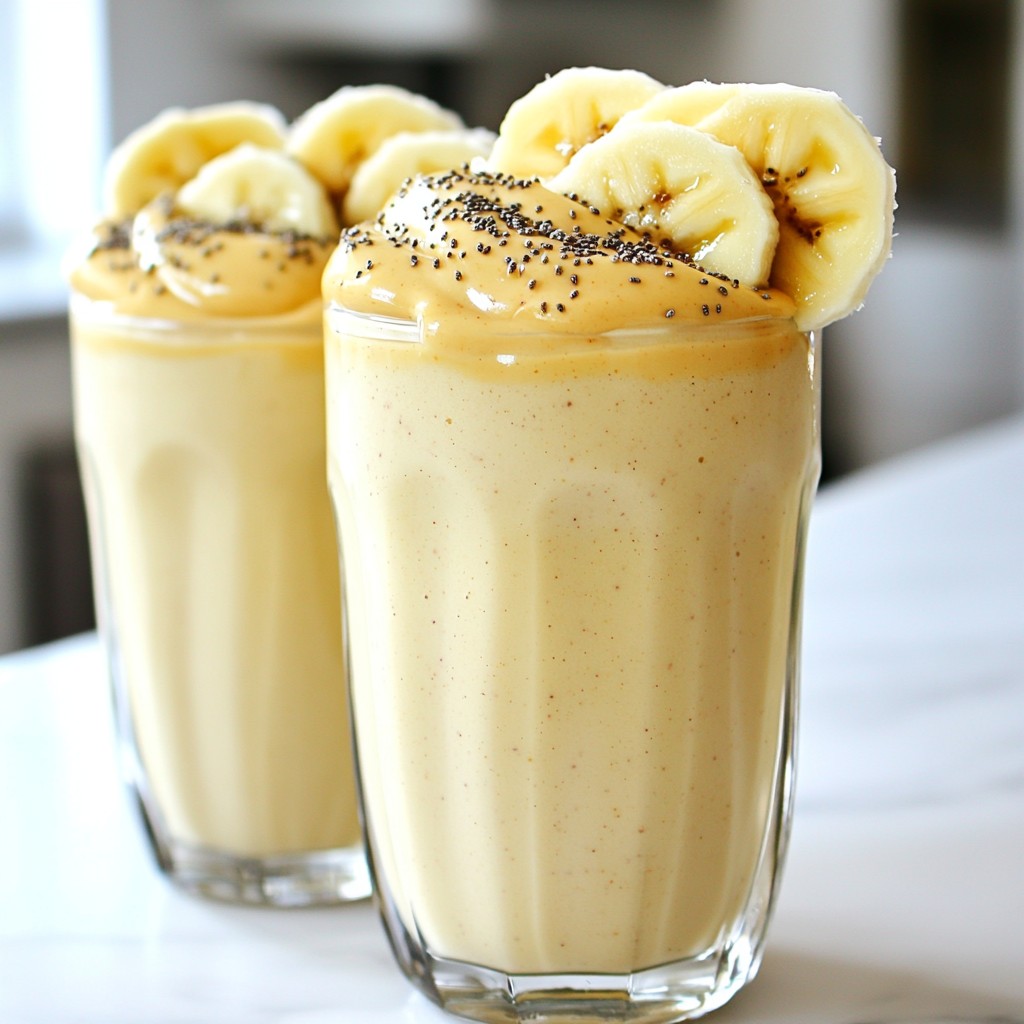 Peanut Butter Banana Smoothie Healthy and Tasty Choice