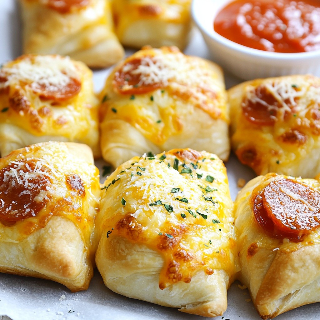 Cheesy Kids Pepperoni Pizza Rolls Easy Fun Snack