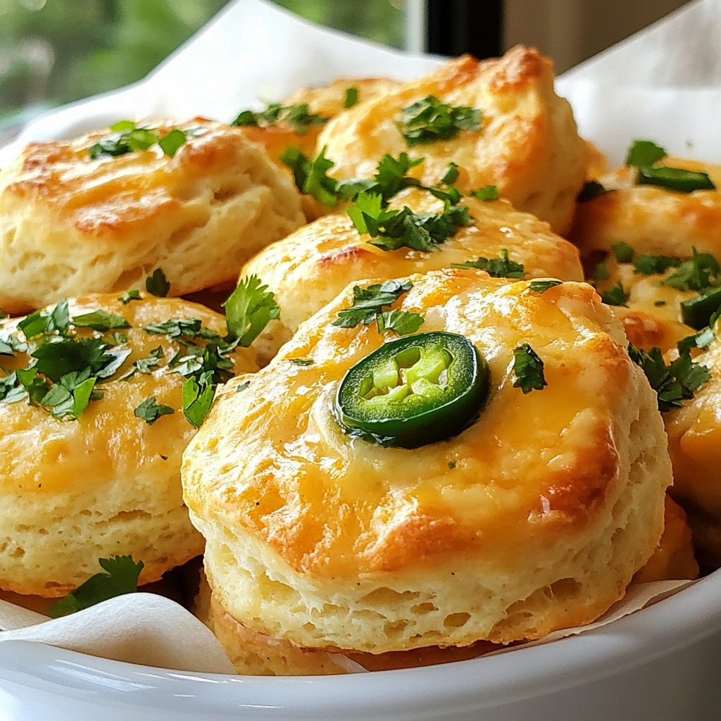 Jalapeño Cheddar Biscuits Savory and Flavorful Treat