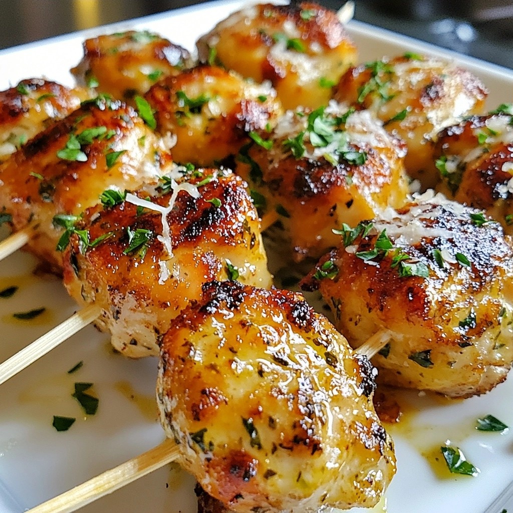Savory Picky Eater Garlic Herb Chicken Bites Recipe