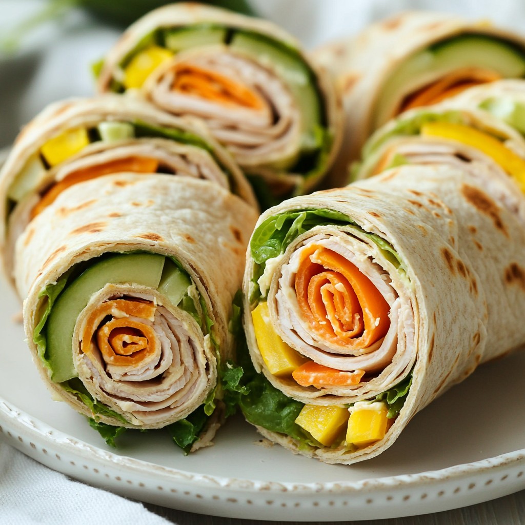 Easy Kids-Friendly Turkey Wraps Fun and Simple Meal